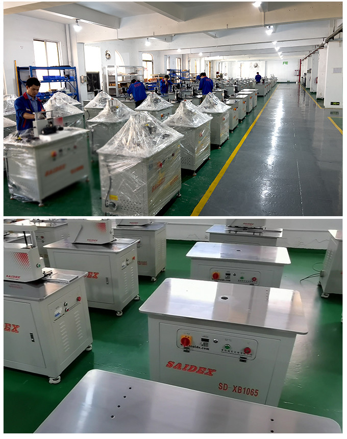 2.5kw 10A Electric Acrylic Trimming Machine Length 1000mm 250kg Small 45 Degree Beveling Rounded Edge Polishing Machine