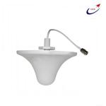 2.4GHz 5dBi Indoor Omni Directional ABS White N Male Female Ceiling Antenna