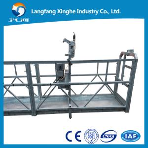 Wholesale Construction gondola lifting / zlp800 rope suspended platform / zlp630 Malaysia suspended scaffolding from china suppliers