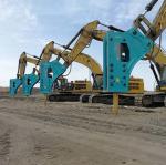 Box Type Excavator Hydraulic Rock Breaker 180kg 3ton