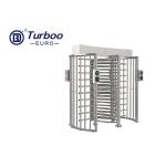 Fingerprint Full Height Turnstile Stainless Steel Single Pass Site
