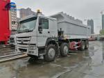 70 Tons Used HOWO Dump Truck 8x4 Tipper Truck For Mauritania