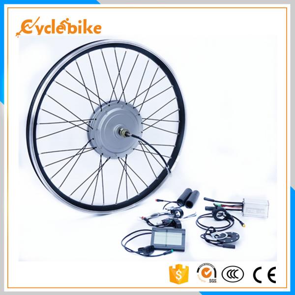 36V 800w / 48v 1000w Ebike Conversion Kits Front Aluminum Alloy Stator Silver