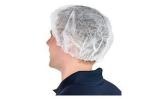 White Head Cap Disposable Surgical Cap Non Woven Bouffant Cap