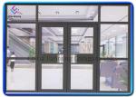6063 Springdoor Aluminium Folding Sliding Doors With Wood Grain Finish