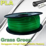 Grass Green biodegradable 3d printer filament PLA 1.75mm materials