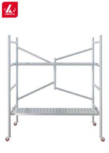 Wholesale 2m Folding aluminium mobile scaffolding tower Working Bench Outside from china suppliers