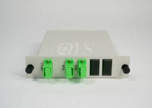 Wholesale LGX 1260~1650nm, 1*2 PLC ptical Fiber Splitter Cassette Type from china suppliers