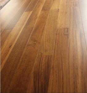 Wholesale Jointed 2230mm Myanmar Teak Engineered Parquet Flooring, Natural Color And Semi Gloss from china suppliers