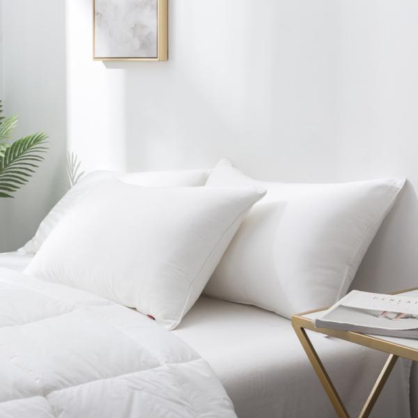 Five-Star Hotel Bedding Part NECK Feathered Velvet Pillow Core for Comfortable