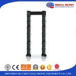 24 Zones deep search door security devices , electronic metal detector body