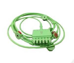 Wholesale Commercial Drager ECG Lead Cable 5 Lead Monolead Ecg Patient Cable For Adult from china suppliers