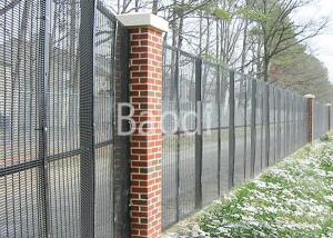 Wholesale Welded Steel Anti Climb Mesh Fence Easily Assembled With Post / Low Carbon Wire from china suppliers