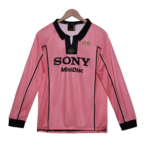 Juventus 1997 Retro Long Sleeve Away Fan Football Jersey Turin Glory Collection
