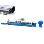 PLC Decorative Pipe Making Machine , 3mm Tube Mill Production Line