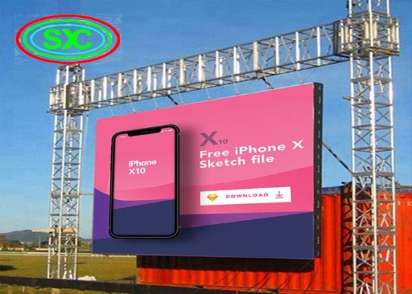 Die-Cast Aluminum Outdoor/Indoor Rental LED Display RGB Full Color SMD P4 LED
