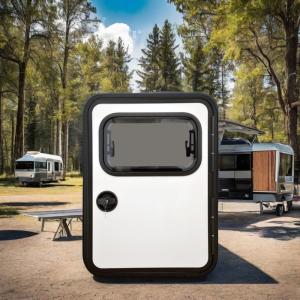 Wholesale 918x663 Motorhome RV Trailer Campers Economy Tear Drop Door With Aluminum Alloy Frame from china suppliers