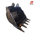 2.2M3 Excavator Sieve Bucket For 45Ton Excavator Tranch Cleaning Skeleton Bucket