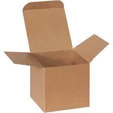 Wholesale 100% Recycled Paper Top Tuck Folding One Piece Corrugated Packaging Gift Boxes and Textured Groove Natural Kraft Shipping Boxes from china suppliers
