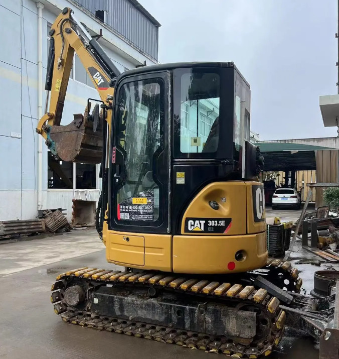 3 Ton Mini Home Using Used CAT 303.5 Excavators Secondhand Digger With EPA CE