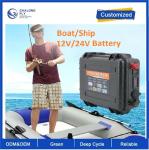 CLF 12V100AH OEM ODM Lithium battery electric motor assault boat kayak 24 volt