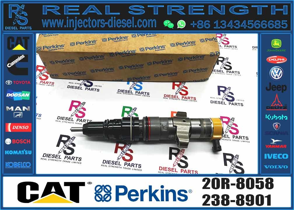 2023 High Quality Excavator C7 Engine Diesel Fuel Injector 387-9430 3879430 20R-8057 For CAT C7