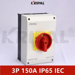 Wholesale 150A 3P IP65 Industrial Waterproof UKP Isolator Switch IEC standard from china suppliers