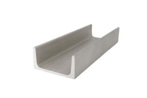 Wholesale Bright Stainless Steel U Section Channel Hot Rolled 6m from china suppliers