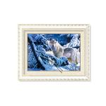 Tigers 3D Lenticular Printing / MDF Or PS Frame 3D Animals Images