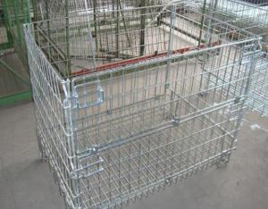 Wholesale Wire Mesh Storage Cages , Metal Security Cage Steel Q235 Material from china suppliers
