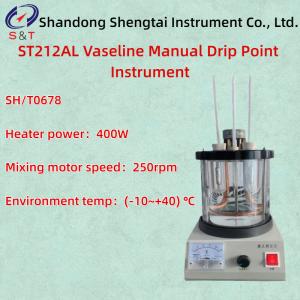 Wholesale ST212AL Vaseline Manual Drip Point Instrument SH/T0678 Speed 250rpm Glass Test Tube from china suppliers