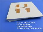 Rogers TMM4 Microwave Printed Circuit Board 15mil 20mil 25mil 30mil 50mil 60mil
