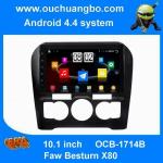 Ouchuangbo Pure Android 4.4 10.1inch Big Screen Car DVD GPS radio Player for Faw