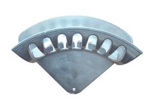 Wholesale Heavy Duty Wall Mounted Hose Holder , Machine Cast Aluminum Hose Holder Original Color from china suppliers