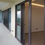Aluminum Sliding Retractable Door Modern Style For Home Decoration