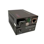 Rj45 Ethernet To Fiber Media Converter WDM Bidi 20km Single SC