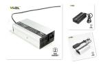 High Efficiency 36V 42V 43.8V 5A Lithium Battery Charger For Scooter / Mobility