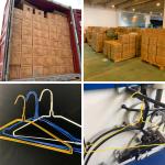 Durable Clothes Wire Hanger Corrosion Resistance For Dry Cleaning Shops