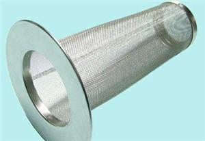 Wholesale 1/4'' Perforated Holes Conical Or Basket Type strainer Mounting Between Two Flanges from china suppliers