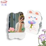 Extra LOGO Foldable Makeup Fold Make-Up Cute Travel Cosmetic Vanity Mirror for