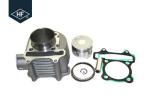 GY6 58.5mm Motorcycle Aluminium Cylinder Kit For 125cc 150cc Moped Scooter