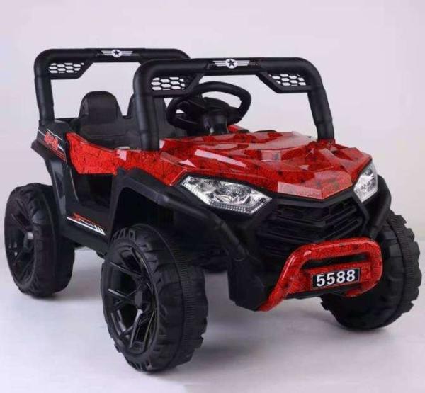 Unisex Ride On 12v Electric Off-Road Car with Music and Light G.W. N.W 14KGS