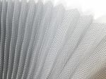 Grey Pleated Window Mosquito Net Plissed Screen 20mm