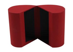 Wholesale Soft Textured Luxury Packaging Box , Valentine Heart Shaped Paper Box from china suppliers