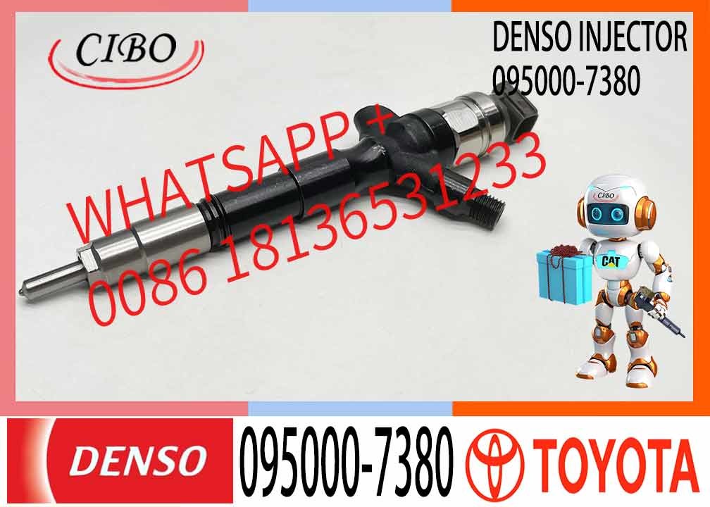 095000-7380 23670-30240 Auto Part Fuel Injector for Toyota
