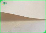 70gsm 95gsm Sack Kraft Paper / Brown Unbleached Liner For Book Printing