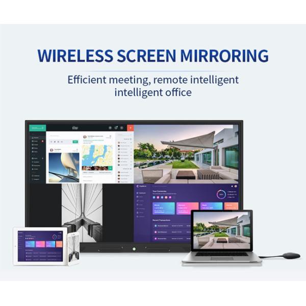 256G Digital Interactive Smart Board CNAS 75 Inch Touch Screen Display