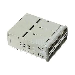 Wholesale 2214565-1 ZQSFP+ Cage Assembly 2x3 Port With Integrated Connector 28 Gb/s from china suppliers