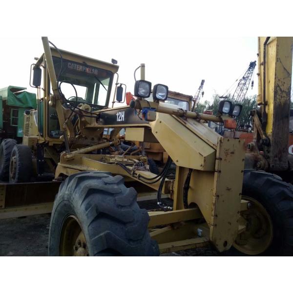 Used CAT 12H Motor Grader Made In China/Used Caterpillar Motor Grader With
