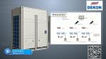 China VRF air conditioner modular type DC inverter Out door units 33.5kw DC